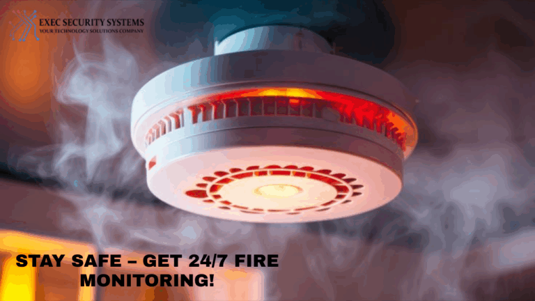 monitored fire alarm system installation - exec security