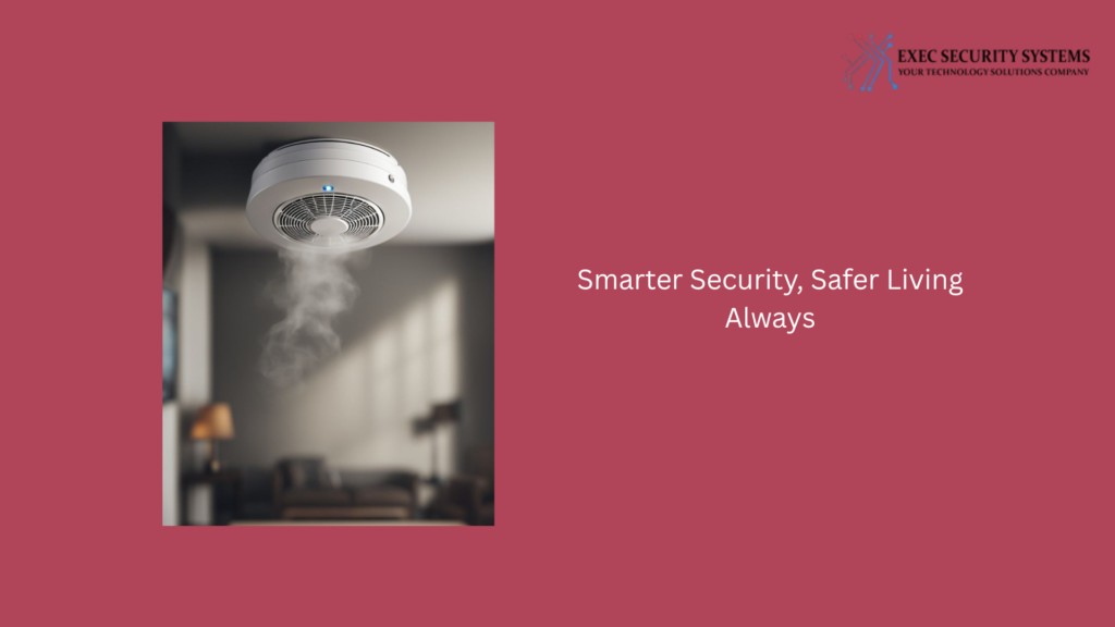 Smoke Alarm Camera Installation by Exec Security Canada